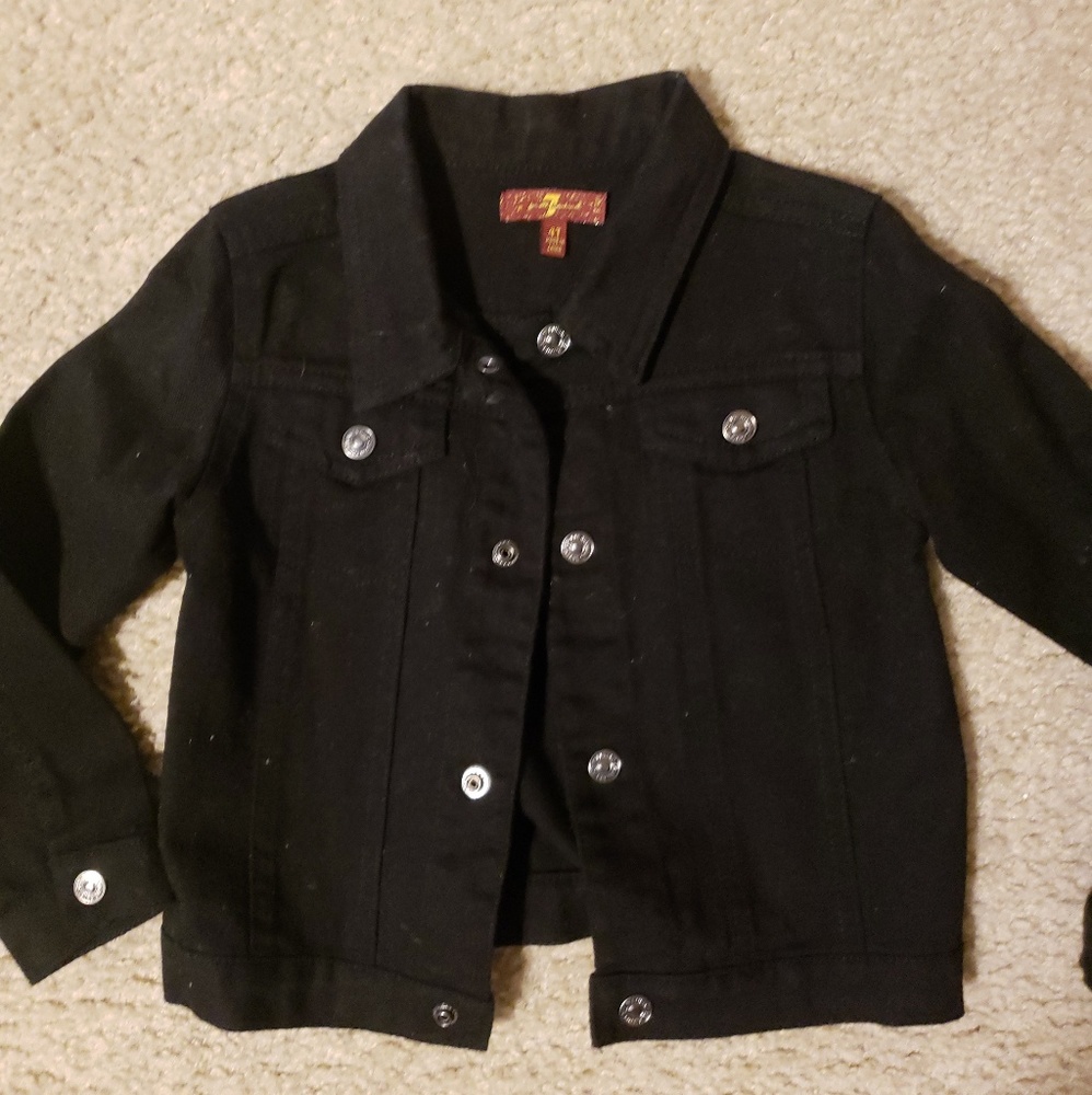 Black Denim Jacket 4t